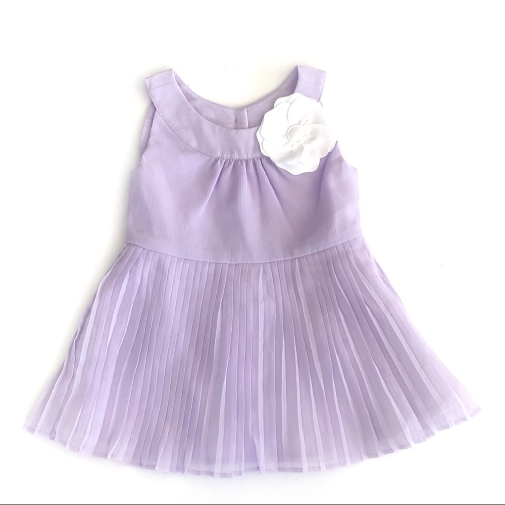 Janie and Jack Easter pleated dress